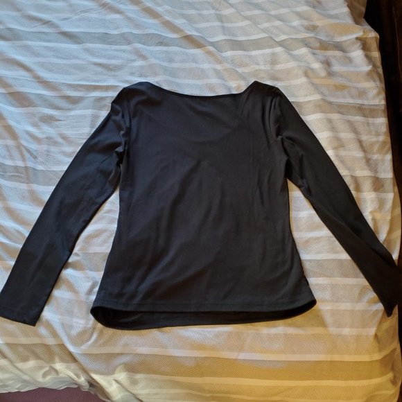 Shein Medium Black Long Sleeve NWOT - Picture 2 of 4